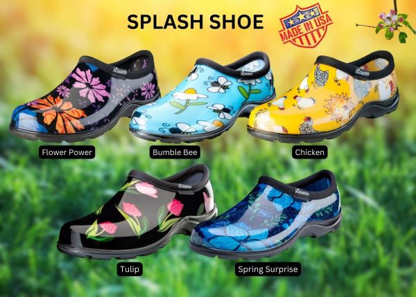 Splash shoes made in USA Women's shoe mobile banner