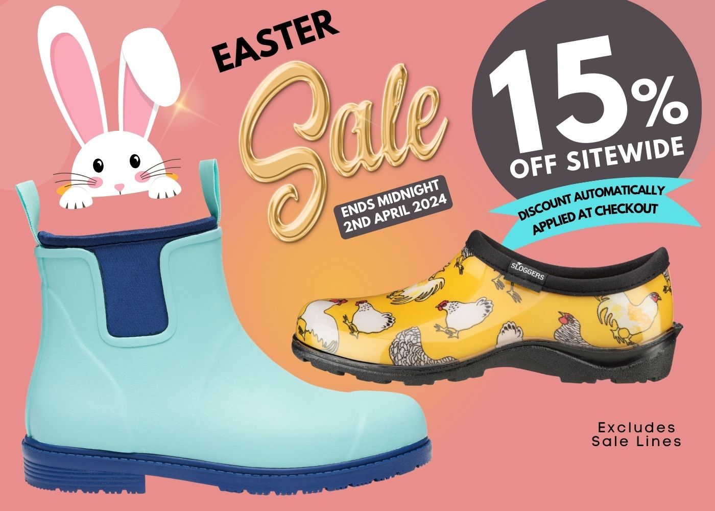 Sloggers Easter sale 