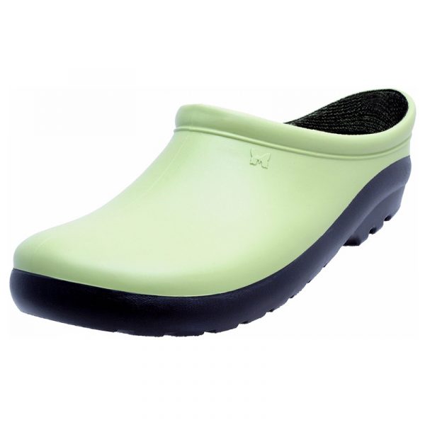 Premium clog Women's made in USA shoe main Kiwi green