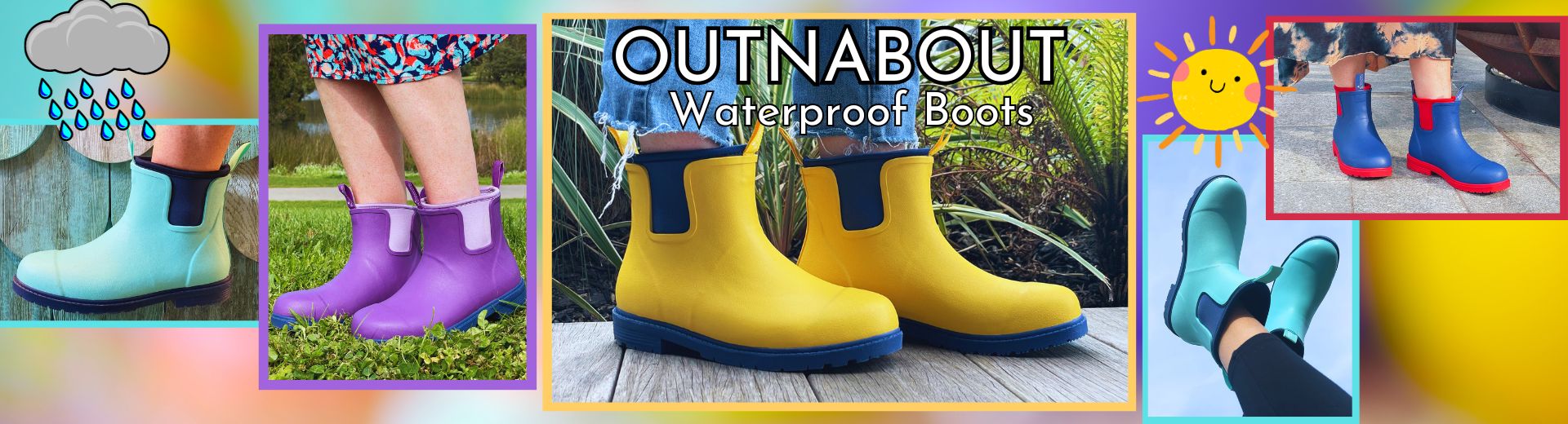 Outnabout waterproof Women's boot hero banner