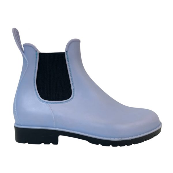 Adele ankle Powder Blue boot side on